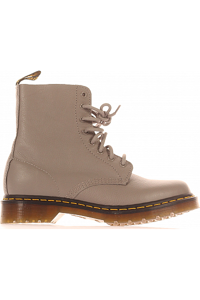Dr.Martens Dámské Boty Kožené Šedé Outlet Vel.  40