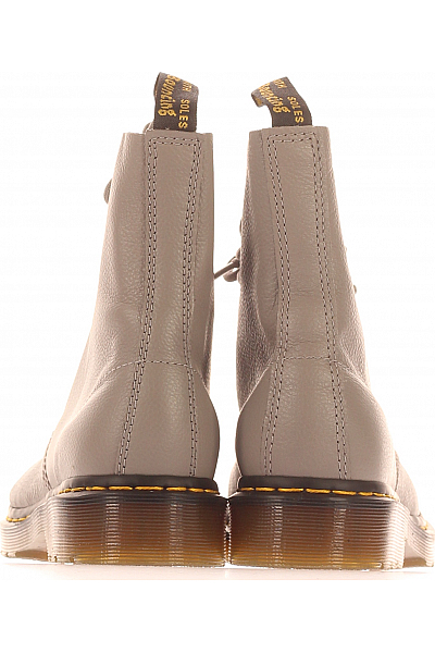 Dr.Martens Dámské Boty Kožené Šedé Outlet Vel.  40