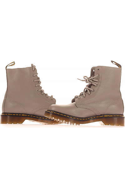 Dr.Martens Dámské Boty Kožené Šedé Outlet Vel.  40
