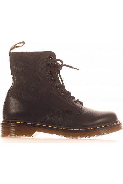Dámské Kotníkové Boty Kožené Černé Dr.Martens Vel.  40