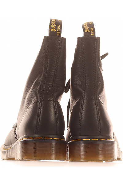 Dámské Kotníkové Boty Kožené Černé Dr.Martens Vel.  40