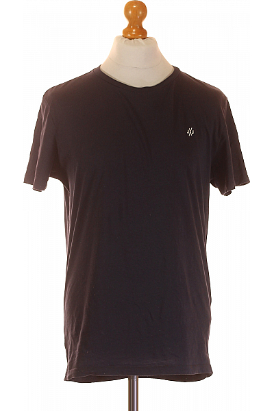 Pánské Tričko Modré JACK & JONES Vel. M