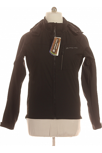 ALPINE PRO Sportovní Pánská Bunda Černá Outlet Vel. M