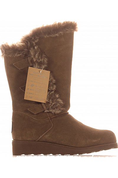 Dámské Boty Hnědé Bearpaw Vel. 42