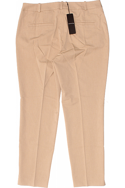 Společenské Dámské Kalhoty Polyesterové Hnědé COMMA