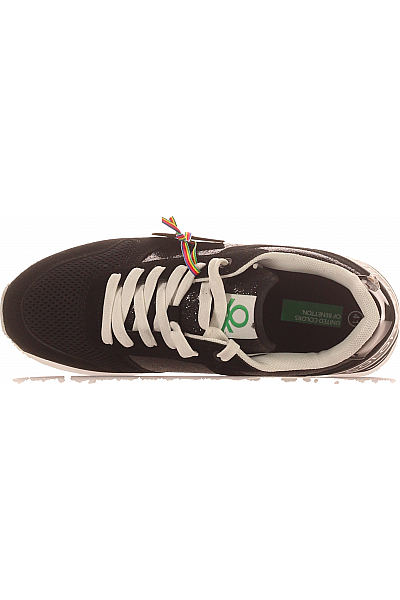 BENETTON Dámské Tenisky JOY MIX Černé Outlet Vel. 41