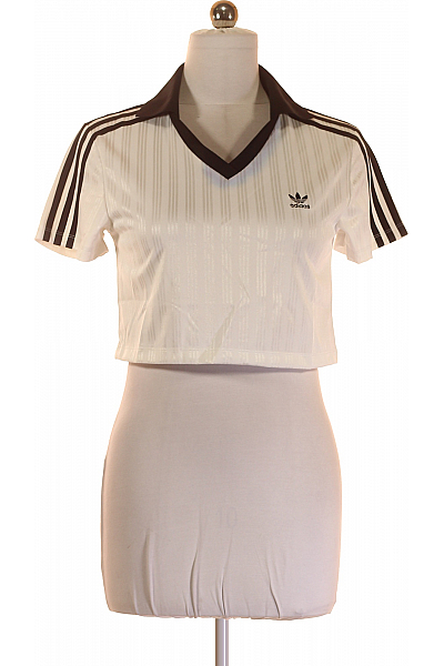 Sportovní Dámské Tričko Bílé ADIDAS Vel. M