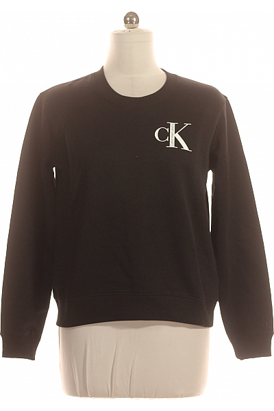 Calvin Klein Dámská Mikina Bez Zapínání Černá Vel. M