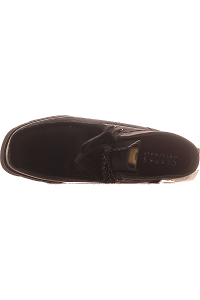 Clarks Pánské Boty Kožené Černé Outlet Vel. 42