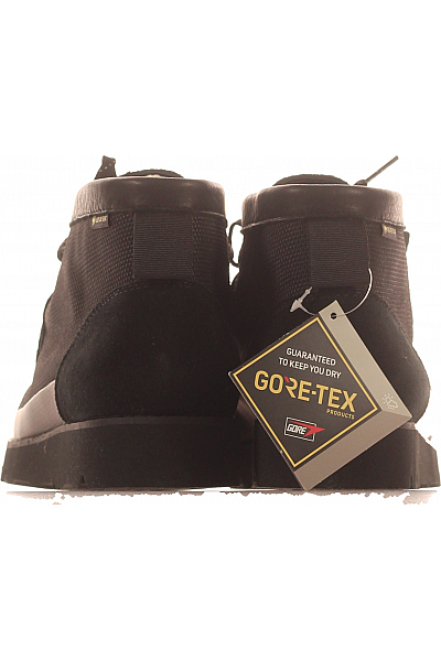Clarks Pánské Boty Kožené Černé Outlet Vel. 42
