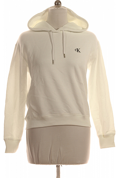 Dámská Mikina Bílá Calvin Klein Vel. M