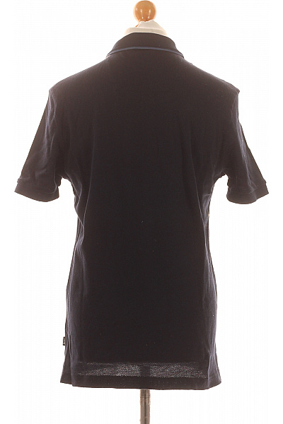 Pánské Tričko s Límečkem Modré Hugo Boss Outlet Vel. L | Hugo Boss | obrázek 3