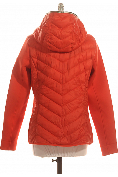 Sportovní Dámská Bunda Polyamidová Oranžová Camel Active