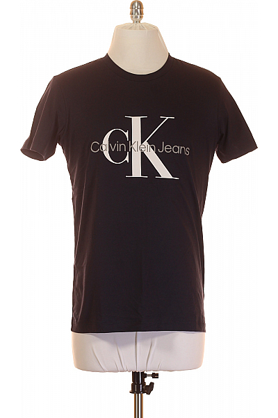 Calvin Klein Pánské Tričko Modré Vel. L