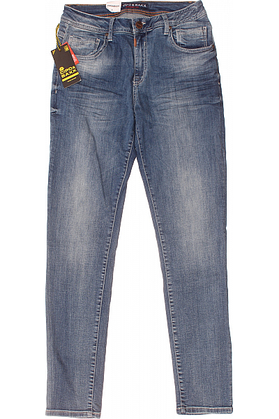 Slim Fit Pánské Džíny Modré Cipo&Baxx Outlet Vel. 32/32
