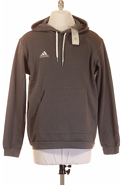 ADIDAS Sportovní Pánská Mikina Šedá Outlet