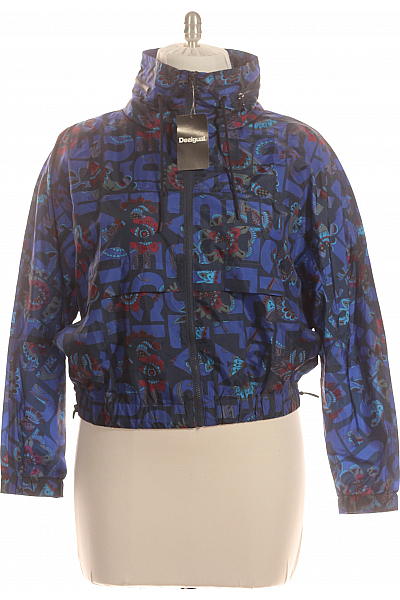 DESIGUAL Dámská Jarní Bunda Modrá Outlet Vel.  46