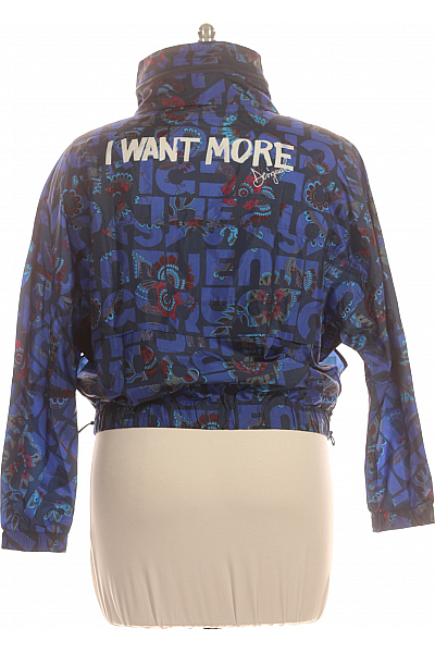 DESIGUAL Dámská Jarní Bunda Modrá Outlet Vel.  46
