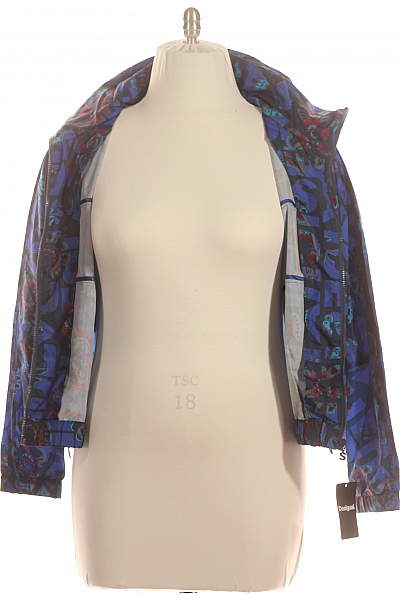 DESIGUAL Dámská Jarní Bunda Modrá Outlet Vel.  46