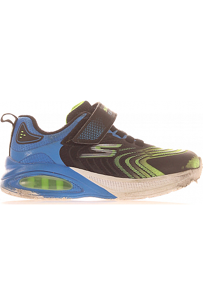 SKECHERS Dětské Chlapci Boty Modrý Vel. 28