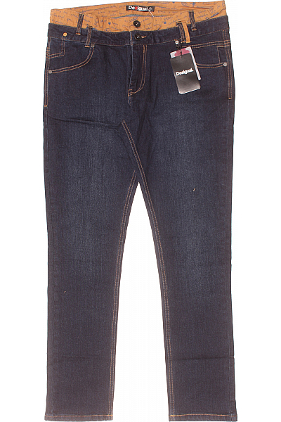 DESIGUAL Boyfriend Dámské Džíny Modré Vel. 36