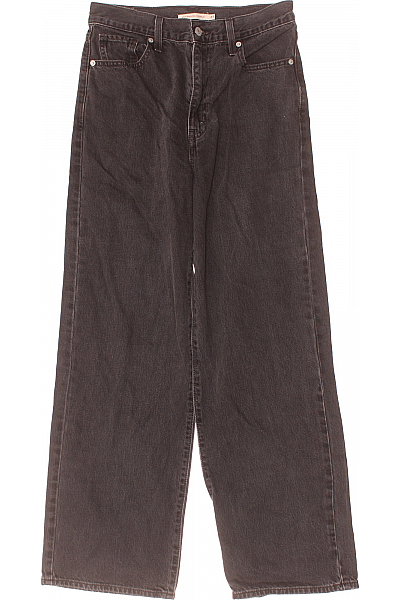 Bootcut Dámské Džíny Černé LEVIS Vel. 27