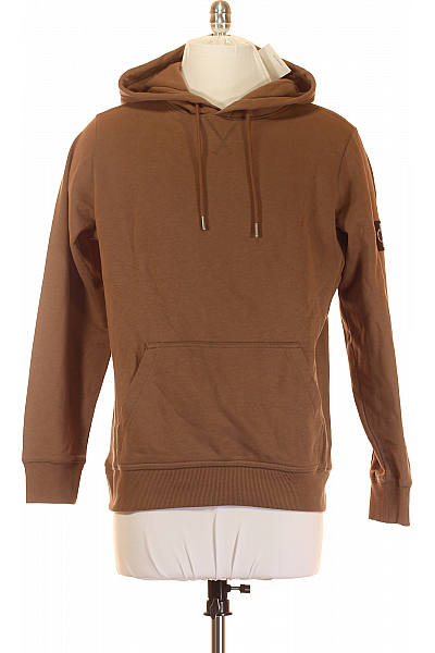 Calvin Klein Pánská Mikina Hnědá Vel. .XL