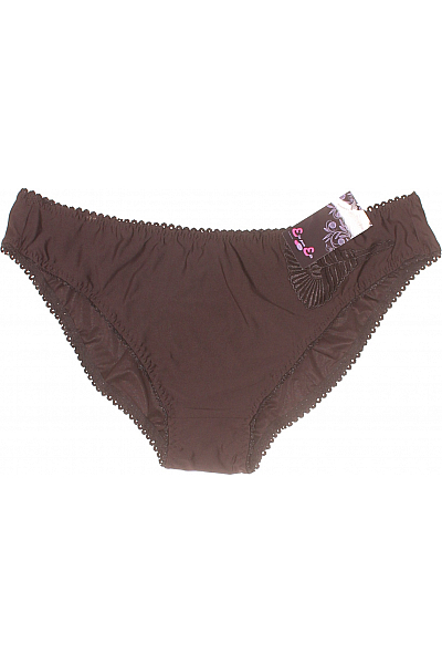 Dámské Kalhotky Černé Outlet Vel.  44