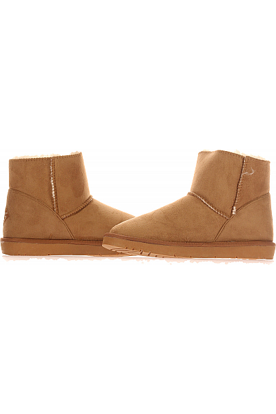 Dámské Boty Kožené Hnědé Island Boot Vel.  40