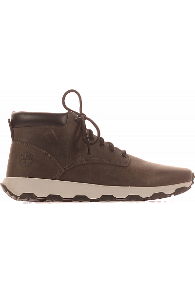 Pánské Kotníkové Boty Kožené Šedé Timberland