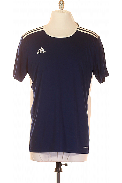 Pánské Tričko Modré ADIDAS Vel. L
