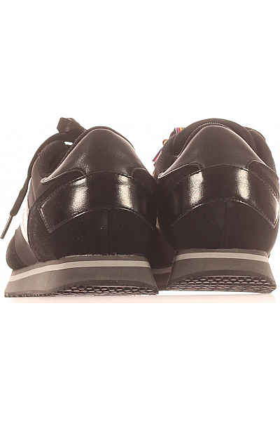 Pánské Tenisky Glove Metal Černé BENETTON Outlet