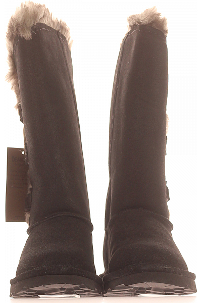 Bearpaw Dámské Boty Kožené Černé Vel. 38