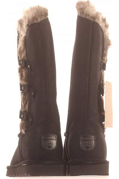 Bearpaw Dámské Boty Kožené Černé Vel. 38