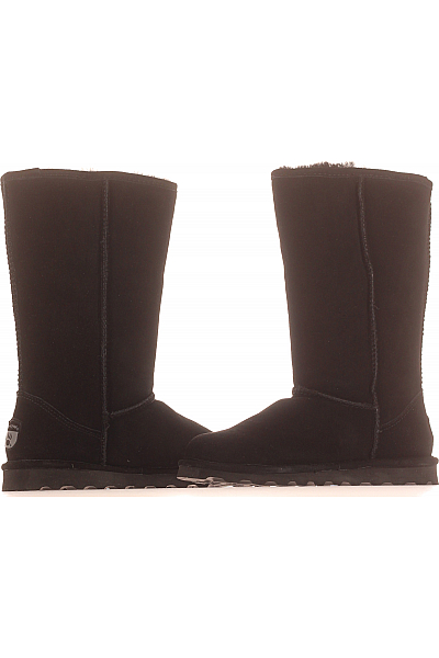 Bearpaw Dámské Válenky Kožené Černé Vel. 41