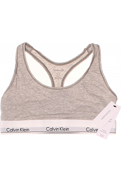 Calvin Klein Dámské Prádlo Sportovní Podprsenka Šedá Vel. L