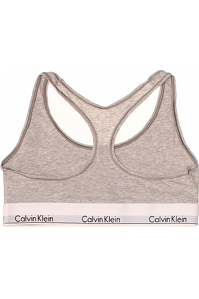 Calvin Klein Dámské Prádlo Sportovní Podprsenka Šedá Vel. L
