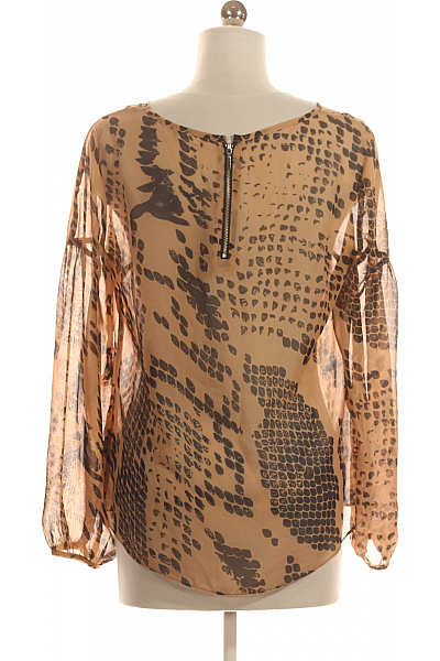 Vzorovaná  Halenka Hnědá Marks & Spencer