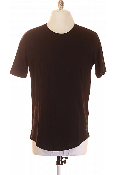 JACK & JONES Pánské Tričko Černé Outlet Vel. M