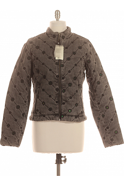DESIGUAL Dámská Bunda Šedá Vel.  34