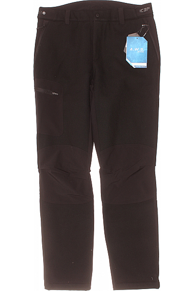 Pánské Kalhoty Černé ICEPEAK Outlet Vel. 52