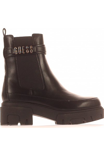 Dámské Kotníkové Boty Černé Guess Vel. 41