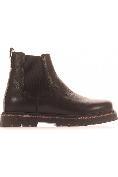 Dámské Boty Kožené Černé Birkenstock Vel. 37 Dámské Boty Kožené Černé Birkenstock Vel. 37