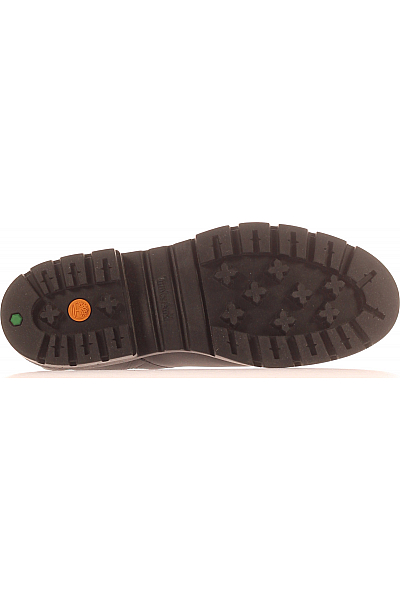 Dámské Kotníkové Boty Kožené Černé Timberland Vel.  42