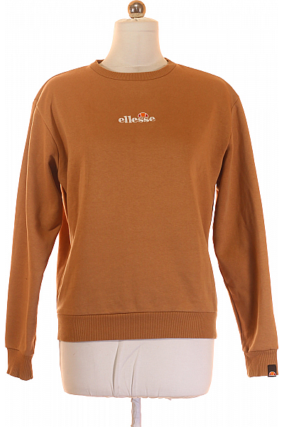 Ellesse Dámská Mikina Bez Zapínání Hnědá Outlet Vel. 38