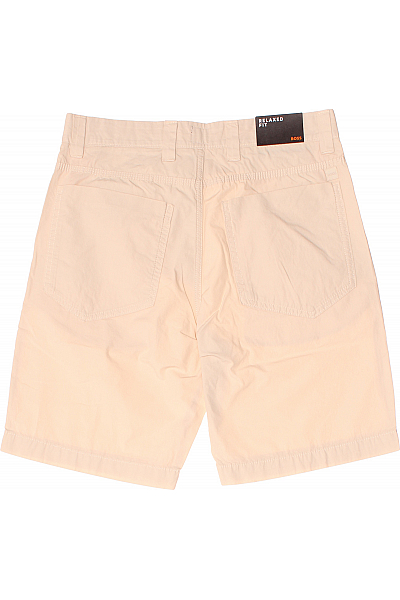 Hugo Boss Pánské Chino Kraťasy Béžové