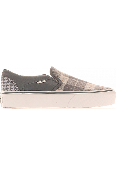 Vans Dámské Slip On Boty Šedé Outlet Vel. 40