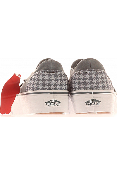 Vans Dámské Slip On Boty Šedé Outlet Vel. 40