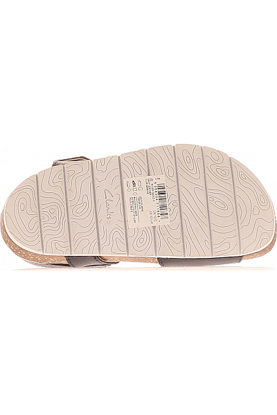 Dětské Dívky Boty Kožené Modré Clarks Outlet