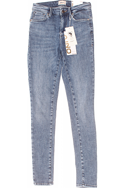 Slim Fit Dámské Džíny Polyesterové Modré ONLY